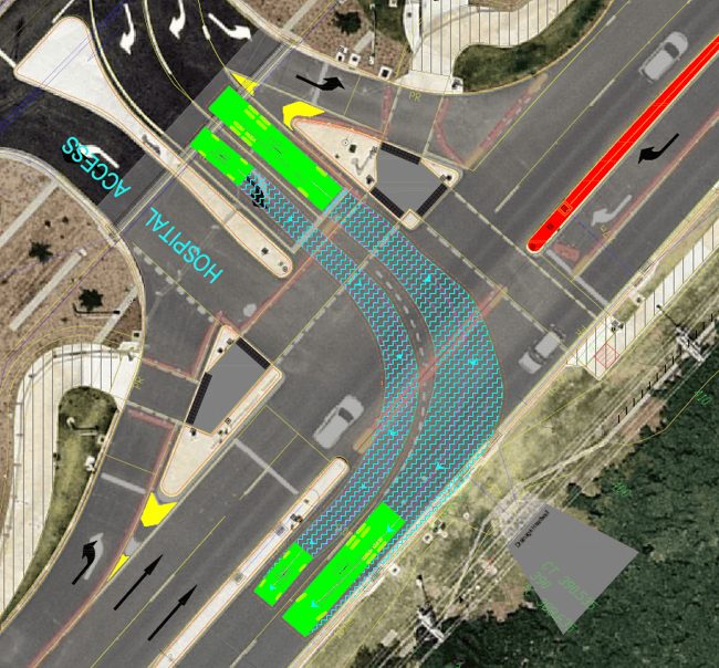 Signalised intersection